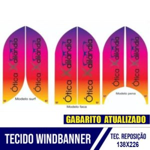 Tecido de Reposição Windbanner